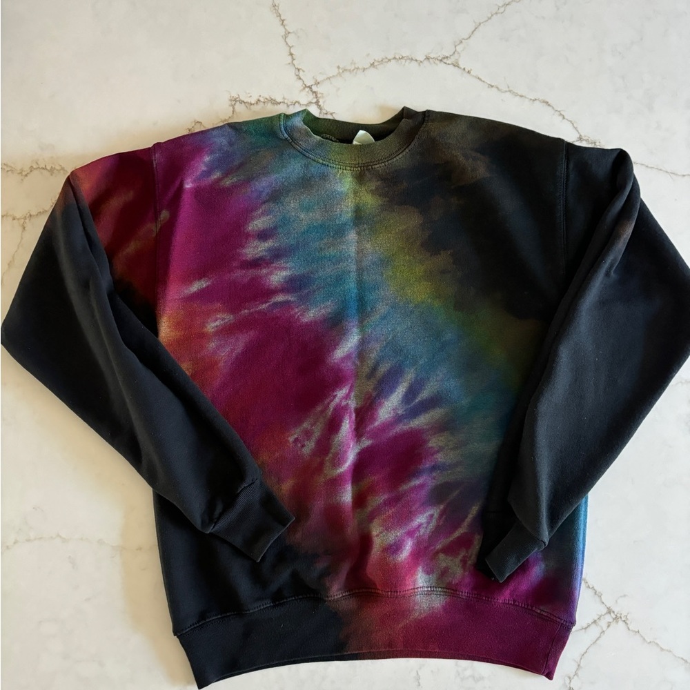 Women’s Tie Dye Crewneck Sweatshirt